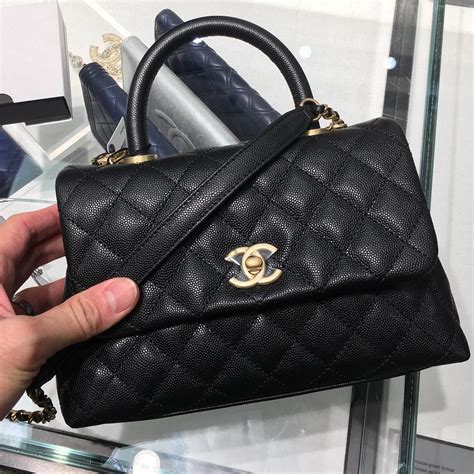 chanel coco handbag sizing|chanel coco handbag price.